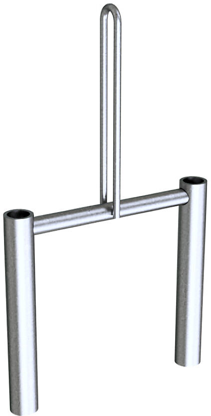 kaiserkraft Verbindungselement für Betonleitwand Typ 20, LxBxH 666 x 384 x 33.2 mm, grau