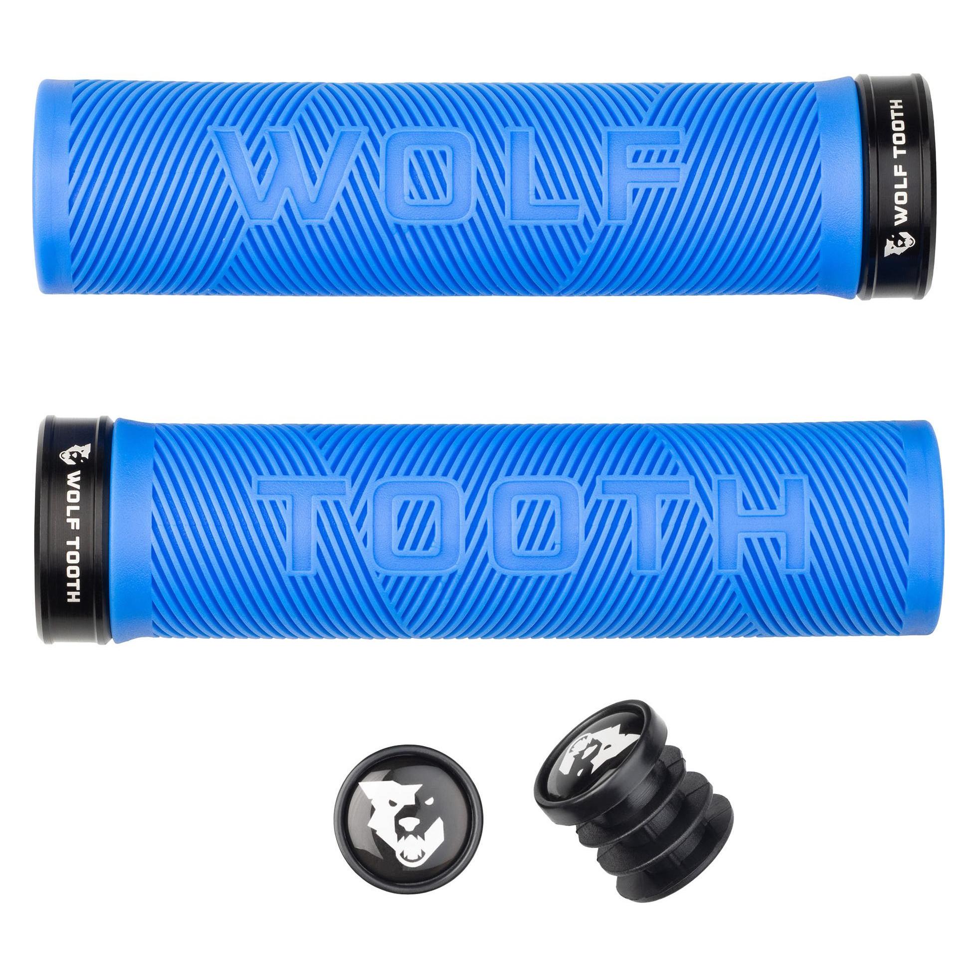 Wolf Tooth Echo Lock-On Griff, blue/black (ECHO-BLU-BLK)