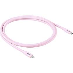 club3D USB-C® Kabel USB4® USB-C® Stecker 2.00 m Pink CAC-3002