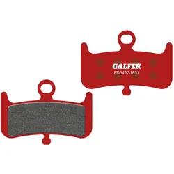 GALFER Bremsbeläge Advanced für Hayes Dominion A4 | rot