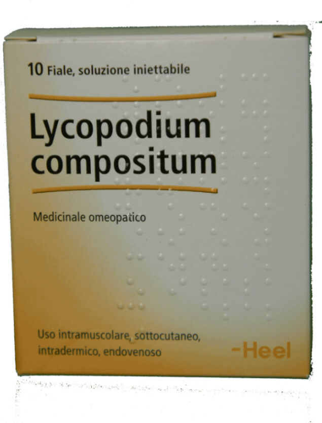 Guna Lycopodium Compositum 10 Fiale 2,2ml Heel