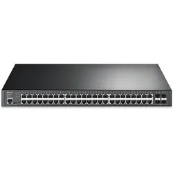 TP-Link TL-SG3452XP (48 Ports), Netzwerk Switch, Schwarz