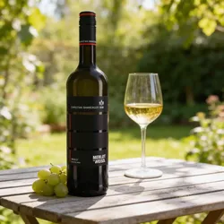 Christian Bamberger Merlot Blanc de Noir 2024 - Weißwein trocken - Nahe, Deutschland