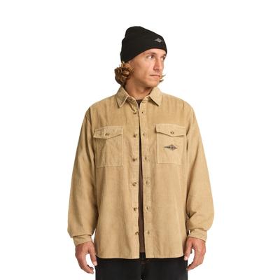 Langarmhemd BILLABONG "Bong Days", Herren, Gr. XXL, grün (khaki), Obermaterial: 100% Baumwolle., Hemden