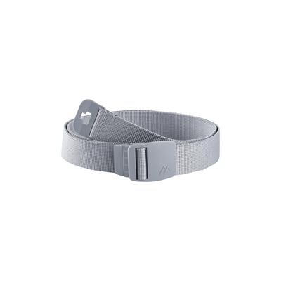 Synthetikgürtel MAIER SPORTS "Eco Belt", Damen, Gr. 2, grau (hellgrau), Kunstfaser, Gürtel, Gürtel für Wanderhose