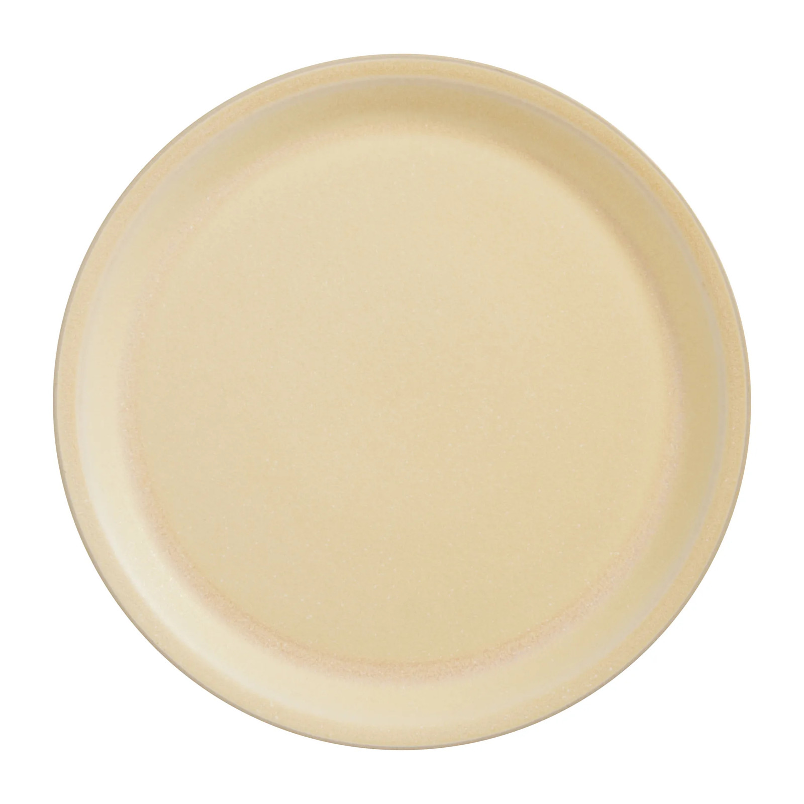 OYOY Yuka lunchbord 2-pack Butter Ø22 cm