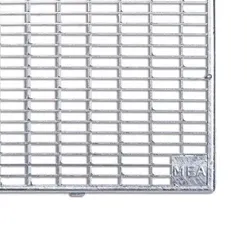 MEA Gitterrost 30/10 40 x 80 x 2,5 cm hoch, befahrbar