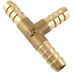 Schlauchverbinder T-Stück messing - 19 mm
