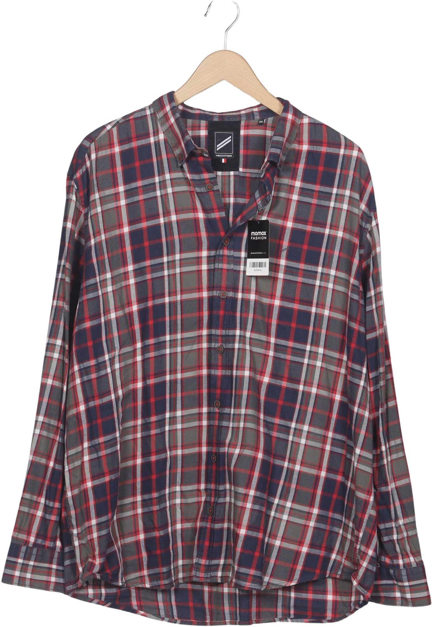 Daniel Hechter Herren Hemd, Mehrfarbig, Gr. 3Xl, Baumwolle - Second Hand