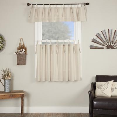 VHC Brands Market Place Natural Tie Top Tier Set of 2