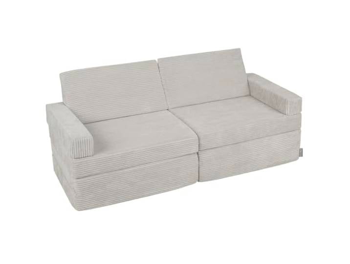 KiddyMoon Kindersofa aus Schaumstoff, Spielsofa für Kinder, Kindersessel, Sofa fürs Kinderzimmer, Kindercouch, Faltmatratze