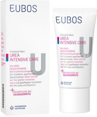 Dr. Hobein (Nachf.) GmbH EUBOS TROCKENE Haut Urea 5% Gesichtscreme 50 ml 03447500