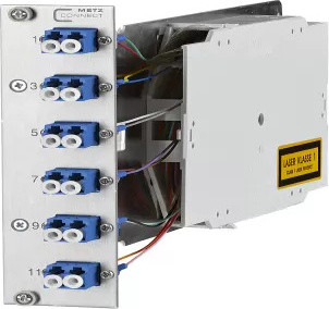 Metz Connect 1528S974061E CM 6xLC-Duplex OS2 OpDAT Netwerkkabel
