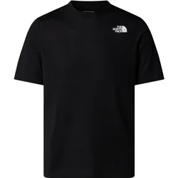 North Face, Herren, Sportshirt, Foundation Mountains Faces (S), Schwarz