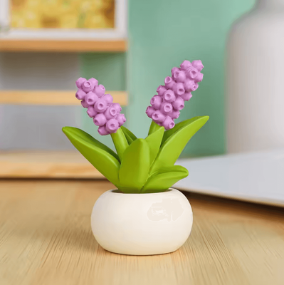 Inspire Curations Mini Flower Pot Elf Car Dashboard Ornament fengxinzi