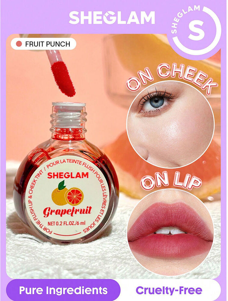 Sheglam Teinte Pour Les Lèvres Et Les Joues For The Flush #Fruit Punch
