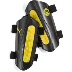 PUMA BVB Borussia Dortmund Essentials Ultra Light Strap Schienbeinschoner 01 - PUMA black/faster yellow XL