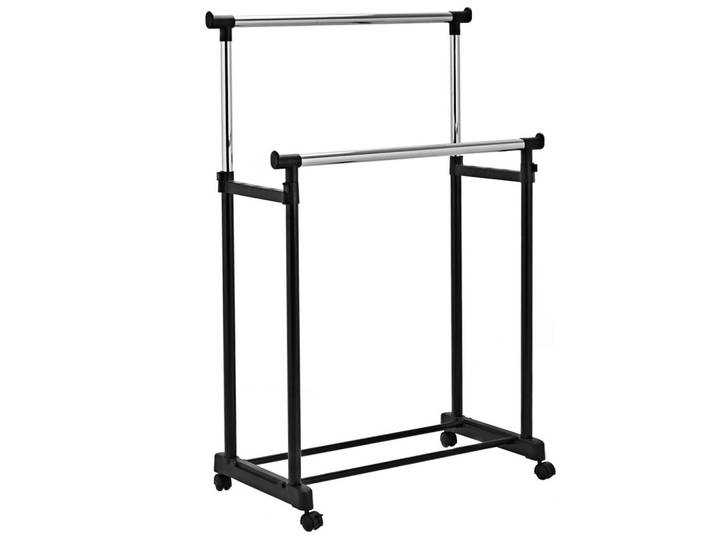 KLEIDERSTÄNDER 168cm Schwarz