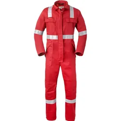 Multinorm Overall "2033" 5safety mit Druckknöpfen - 46 - Rot