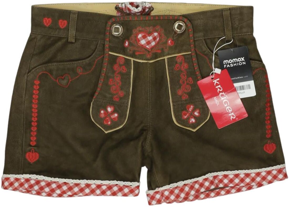Krüger Damen Shorts, Mehrfarbig, Gr. EU 34, Leder / Synthetik - Second Hand
