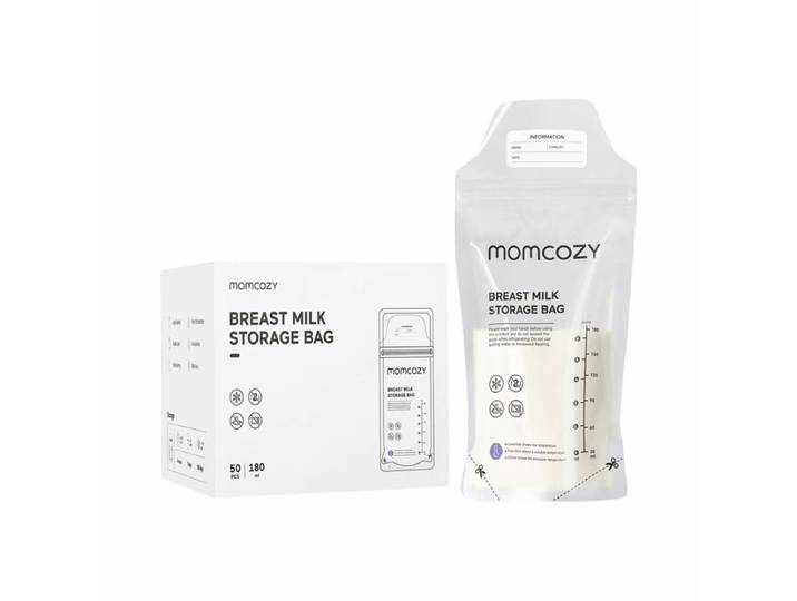Momcozy Muttermilchbeutel 50 Stk. – Stillen/Ernährung – transparent