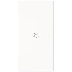 Busch-Jaeger Wippe 2-fach links, mit Symbol "Licht" free@home (TP), Busch-art linear® (studioweiß)