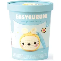 Creative Graine Easygurumi Häkelset - inkl. Nadel und Garn, Handarbeitsset, Mehrfarbig
