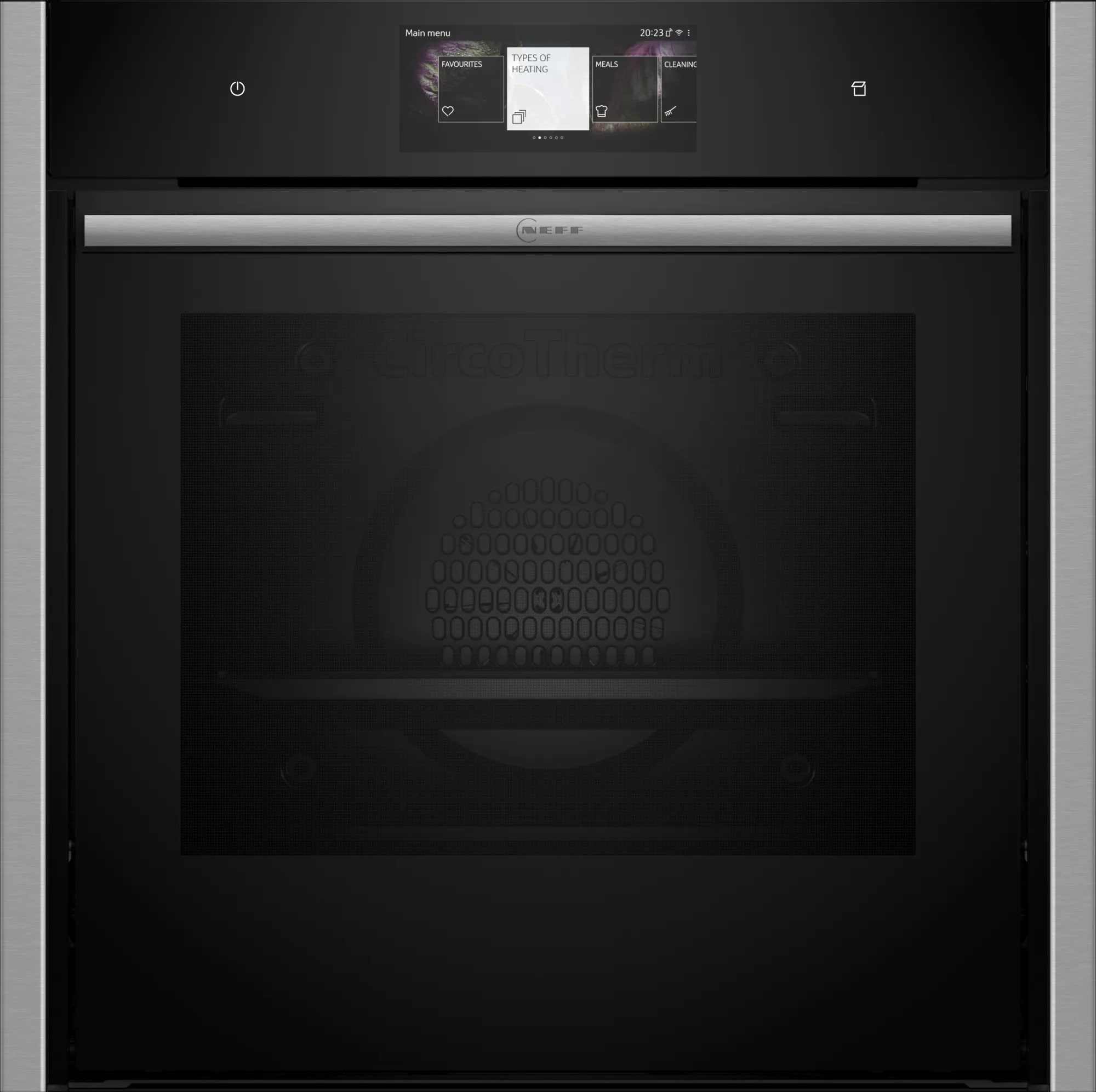 Neff B64FT33N0 N90 Einbaubackofen, 71 l Volumen, bis 250 °C, Dampffunktion