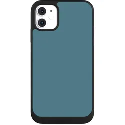 Nivocase Handyhülle für Apple iPhone 11 Hülle NIVOpure Case Schwarz Blau Blaubeeren Farbe (Apple iPhone 11), Smartphone Hülle, Blau, Schwarz