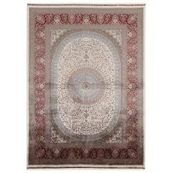 Läufer Pur 80 x 290 cm Mischgewebe Rot