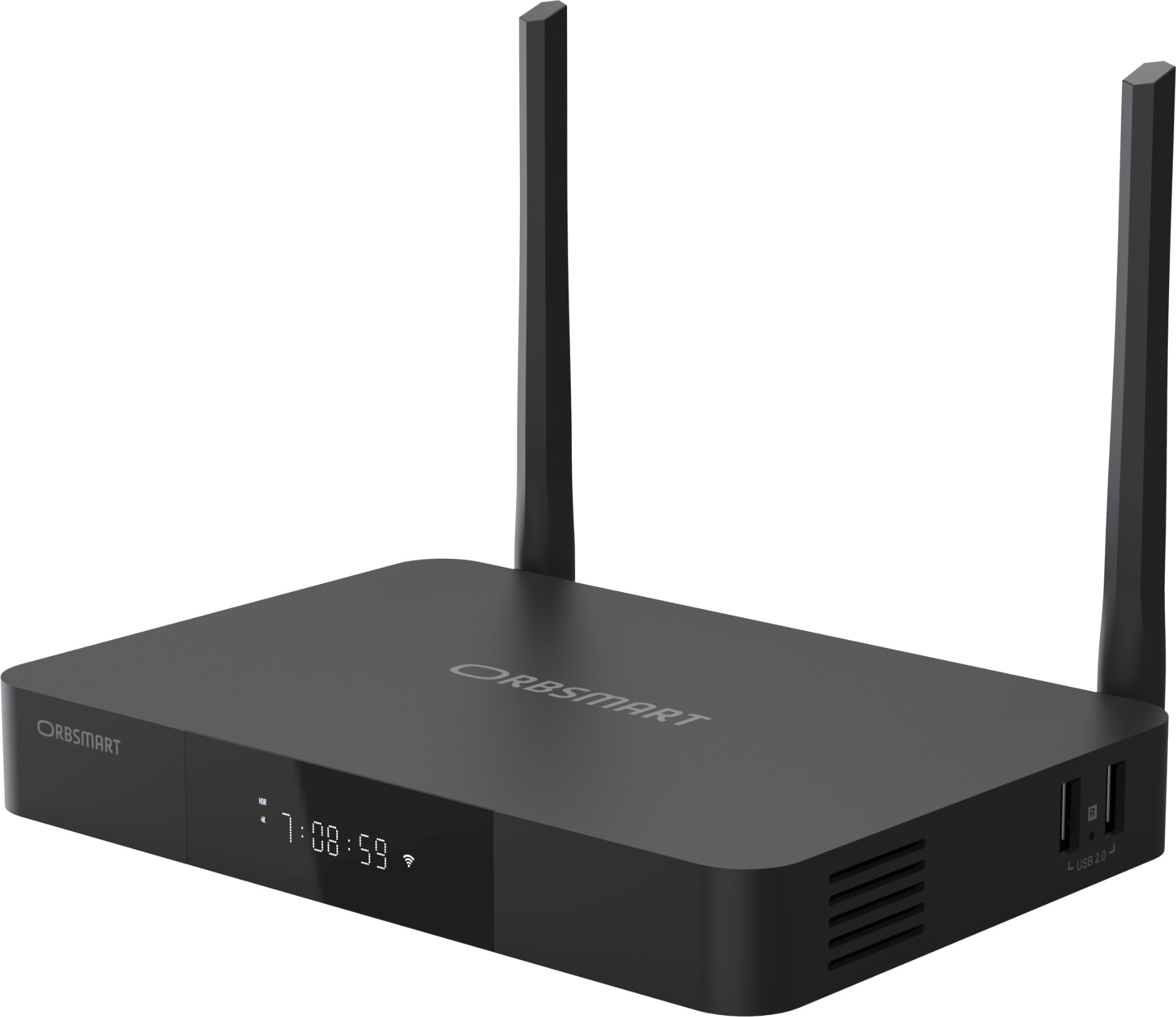 Orbsmart R82 4K Mediaplayer für Festplatte & NAS - Dolby Vision, HDR10+, DTS:X & Atmos - 3D ISO, Wi-Fi 6, USB 3.0, Android TV Box
