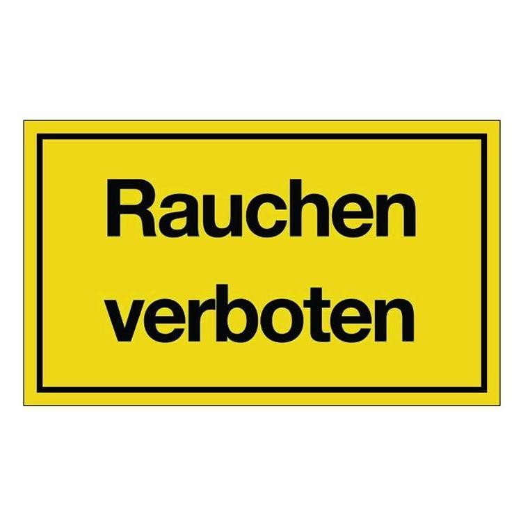 HP Autozubehör Hinweiszeichen Rauchen verboten (3000277137)