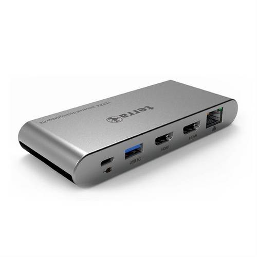Terra USB-C Dockingstation Dockingstation 770 inkl. Ladefunktion, USB-C Power Delivery