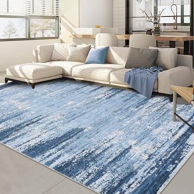 Garvee Modern Mountain Peak Abstract Area Rug
