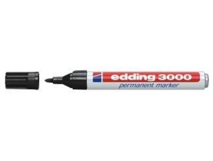 Edding 3000 - Permanent Marker 1,5-3 mm - Zwart