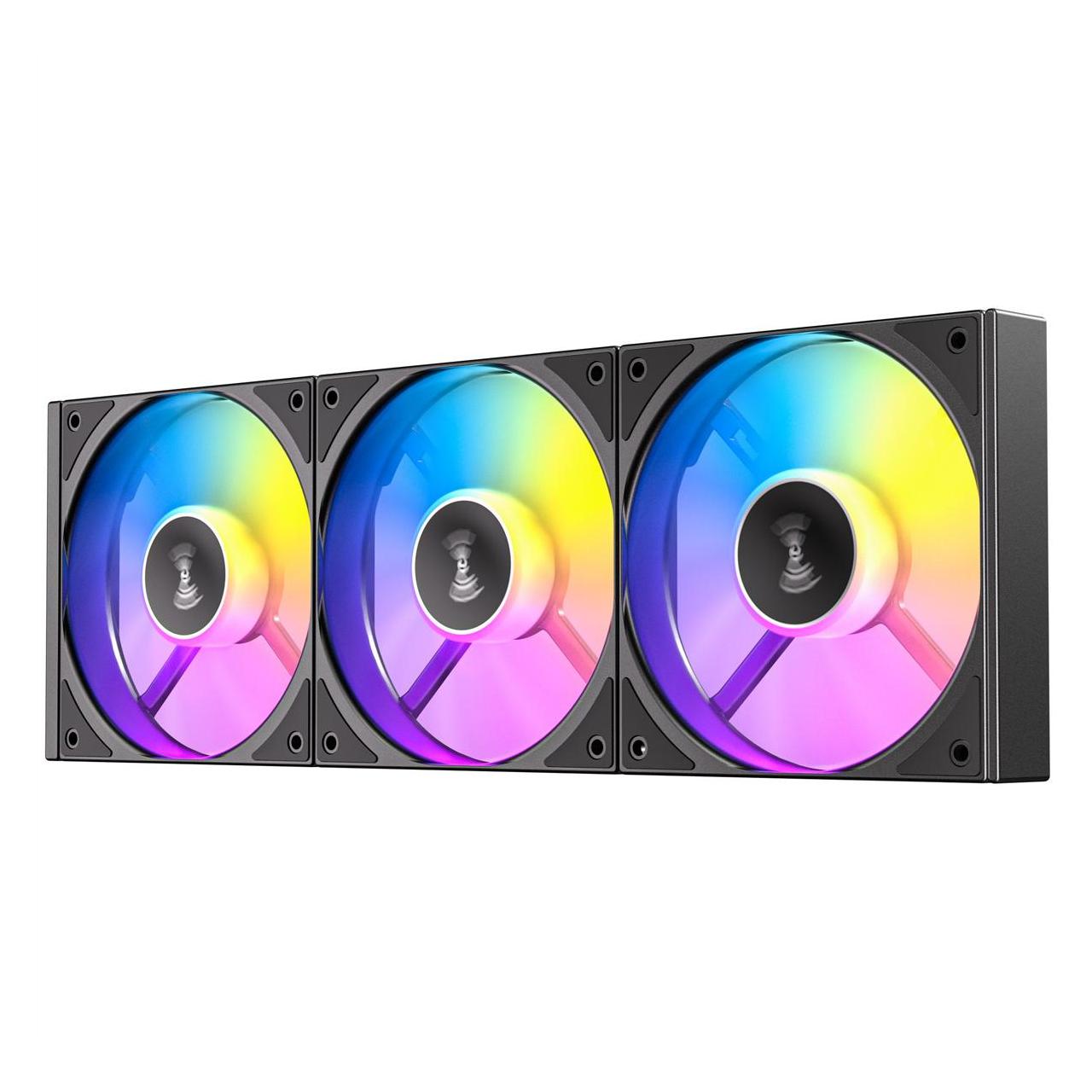 Antec Connect 120 ARGB PWM Zwart set van 3 (120 mm, 3x) (0-761345-40046-6)
