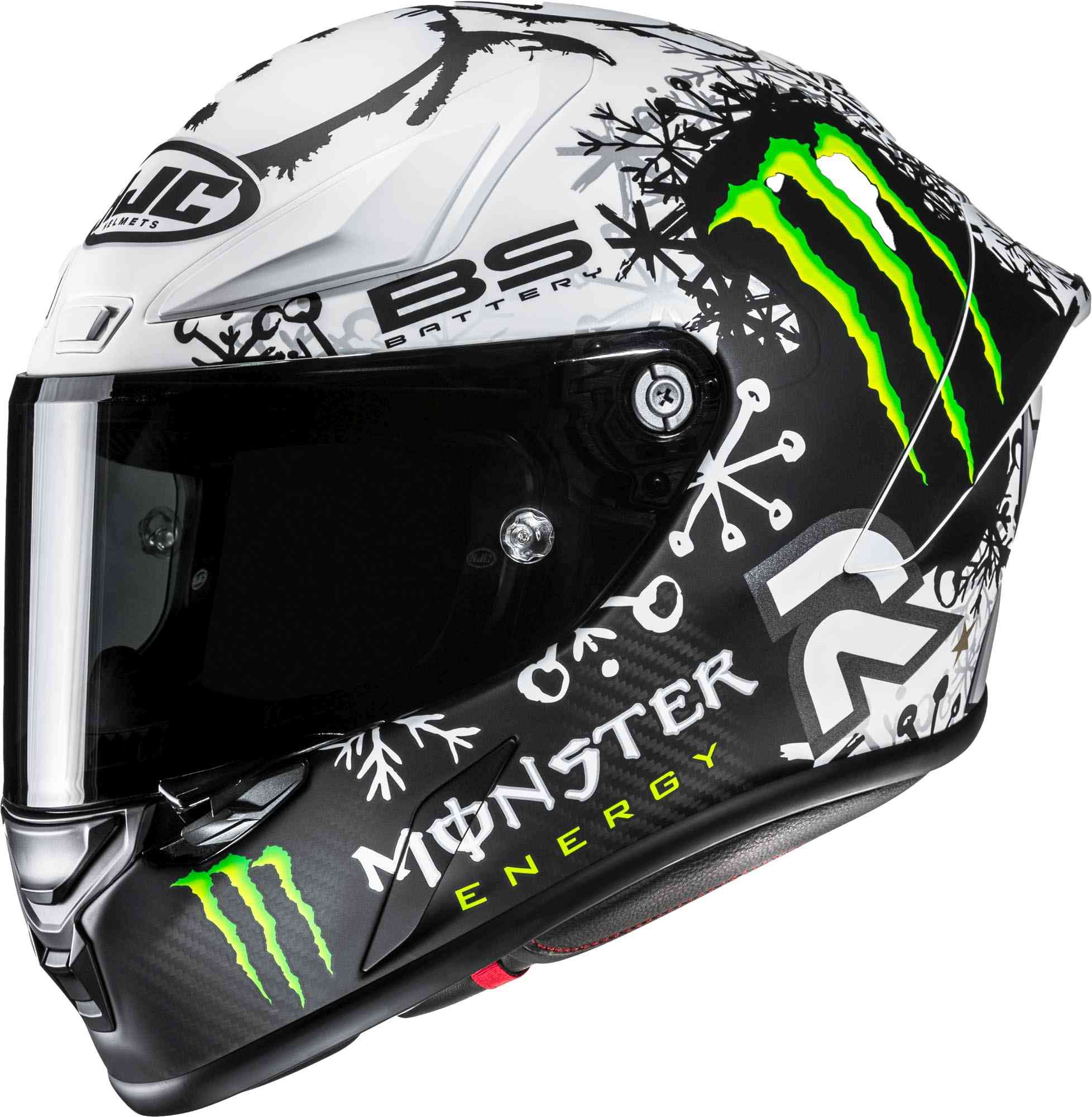 HJC RPHA 1 V2 Carbon Snow Diablo Helm 18297008