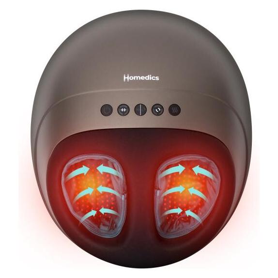 Homedics FMS-350HGY-EU Shiatsu Air Foot Massager (FMS-350HGY-EU)