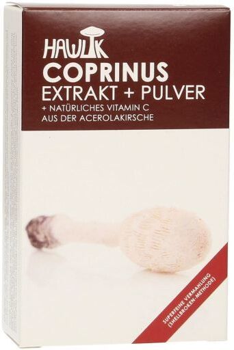 Hawlik Coprinus Comatus Extract and Powder 60 Capsules