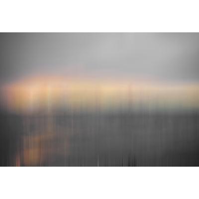 Fototapete ARCHITECTS PAPER "Atelier 47 Diffused Sundown 3", grau (dunkelgrau), B:4m L:2,7m, Vlies, Tapeten, Vlies, Wand, Schräge, Decke