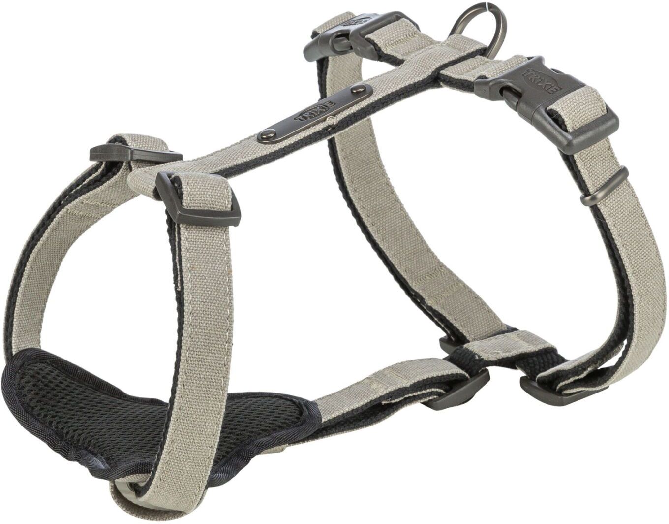 TRIXIE CityStyle H-Geschirr, 30 - 44 cm / 10 mm, hellgrau