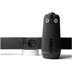 OWL Meeting 4+ und Bar Bundle – Intelligentes 360-Grad-4K-Videokonferenz-Bundle mit mehreren Kam, Konferenzgerät, Grau