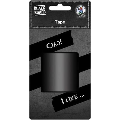 URSUS Blackboard Tafelfolie-Klebeband, 1 Rolle 5 m x 50 mm, matt schwarz