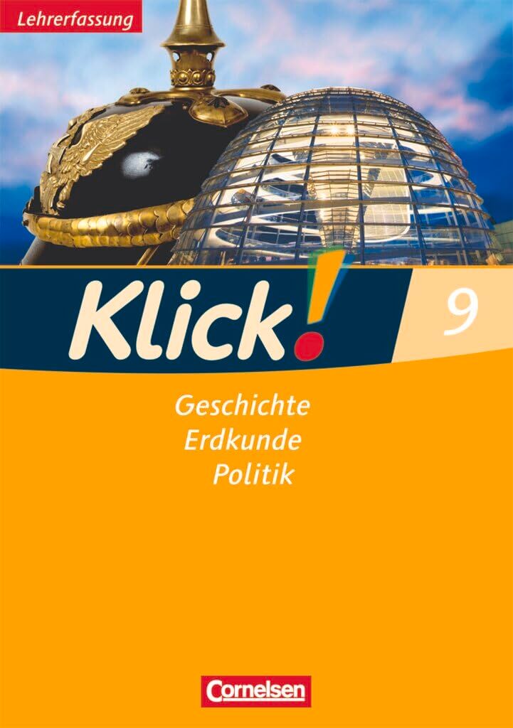 Christine Fink - Klick! Geschichte, Erdkunde, Politik NULL Westliche Bundesländer - Ausgabe ab 2007 9. Schuljahr NULL NULL Arbeitsheft - Lehrkräftefassung NULL - Preis vom 09.10.2026 07:28:09 h