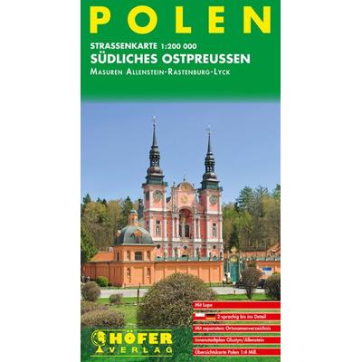 Höfer Polen PL010 Süedliches Ostpreussen/1 : 200 000, Sonstige von , Höfer Verlag