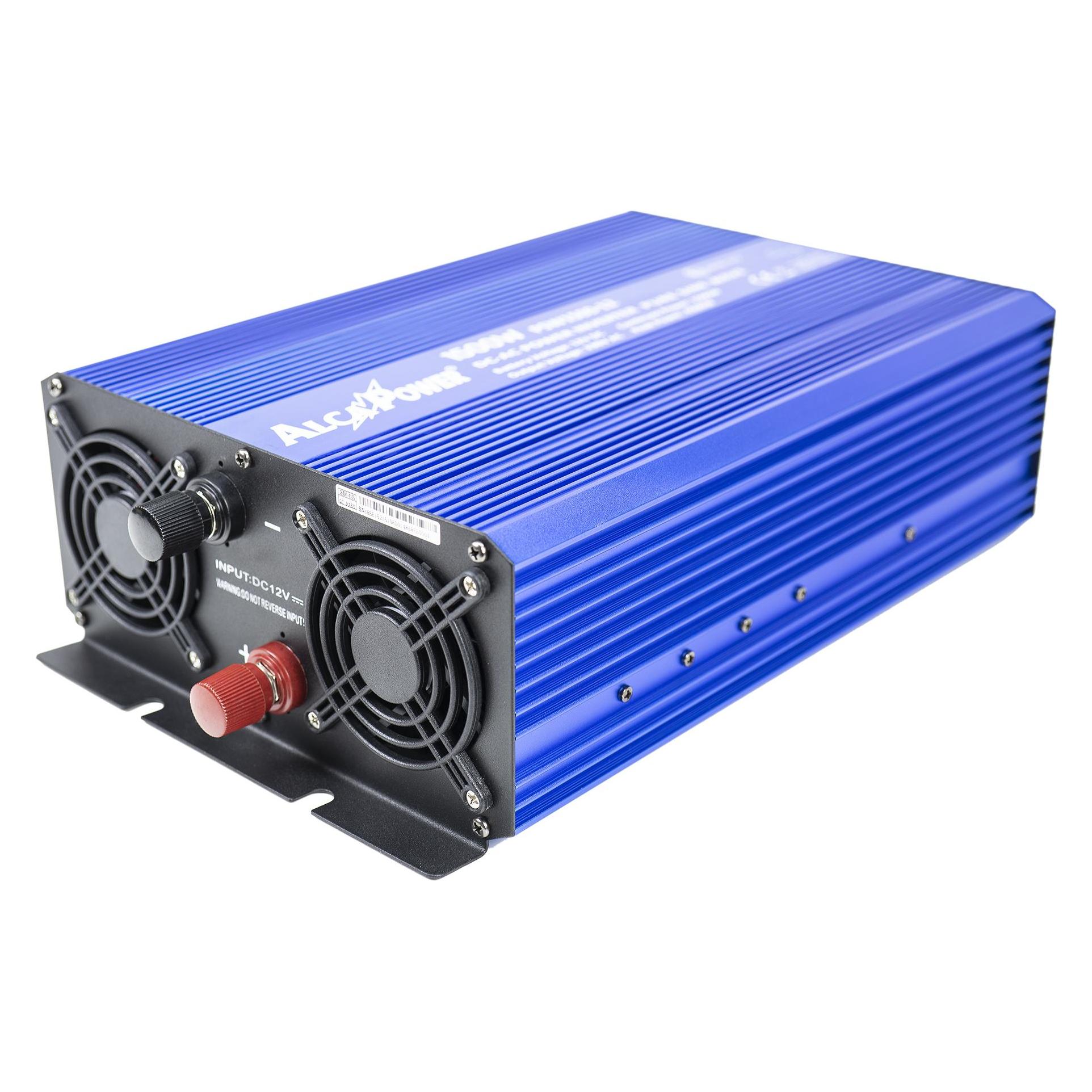 President Spannungswechselrichter AlcaPower von 1500 W 12 V-230 V reiner Sinus, USB-Anschluss, Fernb (43698921)