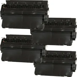 4 Kompatible Toner ersetzt HP CC364X 64X Multipack schwarz