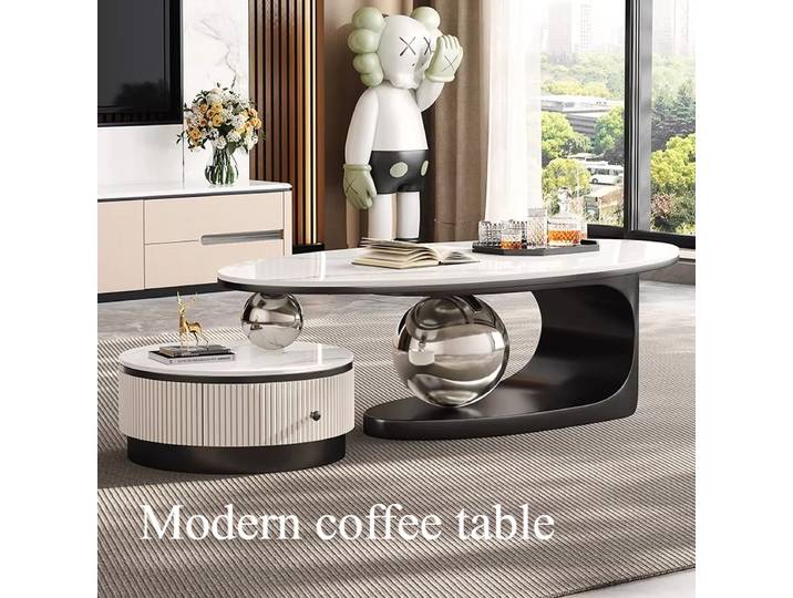 Tables basses de salon, tables d'appoint portables, tables d'appoint rondes modernes, meubles de salon design, meubles d'intérieur
