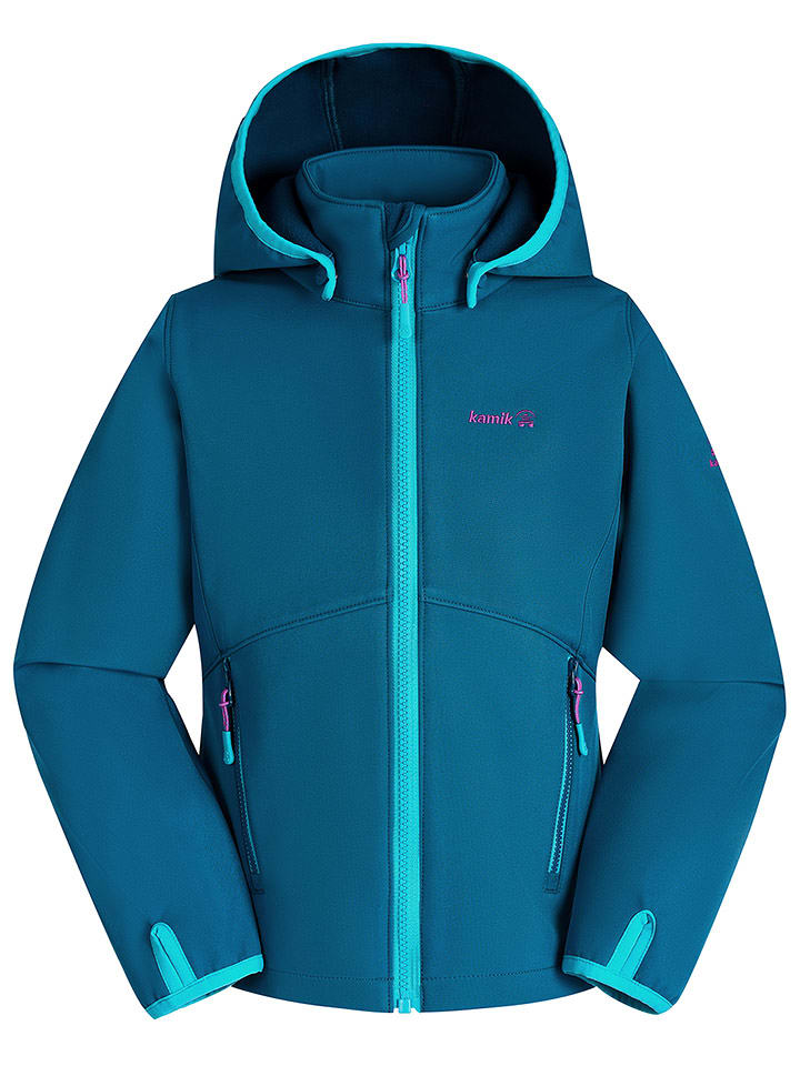 Kamik Softshelljacke "Faye" in Blau - 152