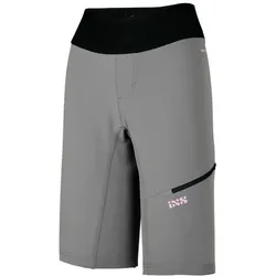 iXS, Damen, Velohosen, Carve "Hip-Hugger" Damen Shorts (42), Grau